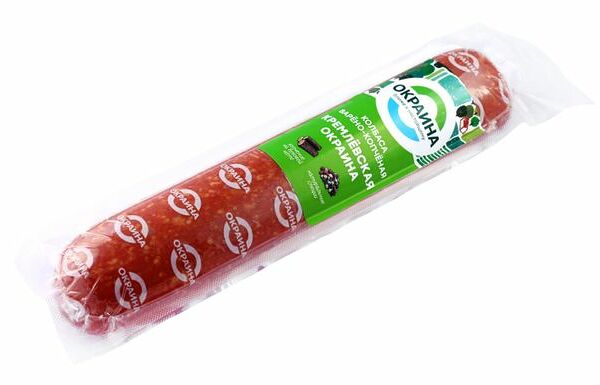 Колбаса Окраина Кремлевская варено-копченая вес