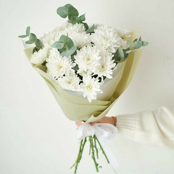 Букет из хризантем