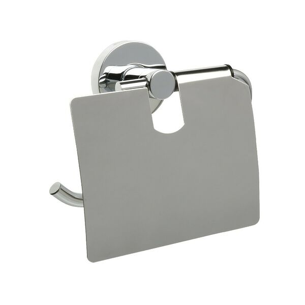 Бумагодержатель Fixsen с крышкой, хром