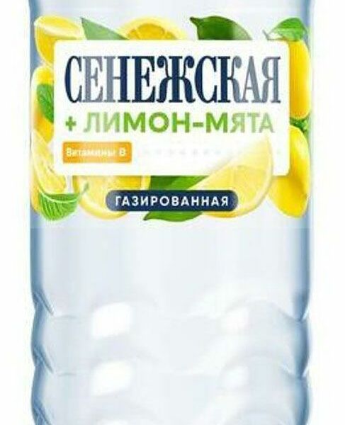 Напиток Сенежская Лимон-мята газированный 750 мл
