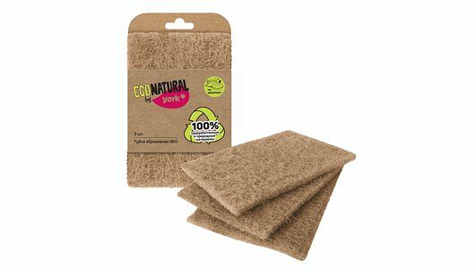 Губки абразивные York ЭКО 3 шт