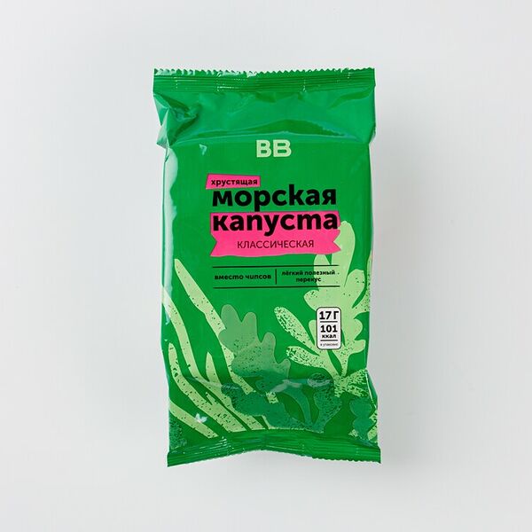 Морская капуста хрустящая классическая, 17 г