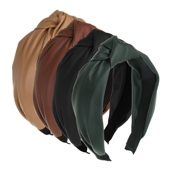 Юниlook ободок для волос, 3см, pu, abs, 4 цвета, acs-66