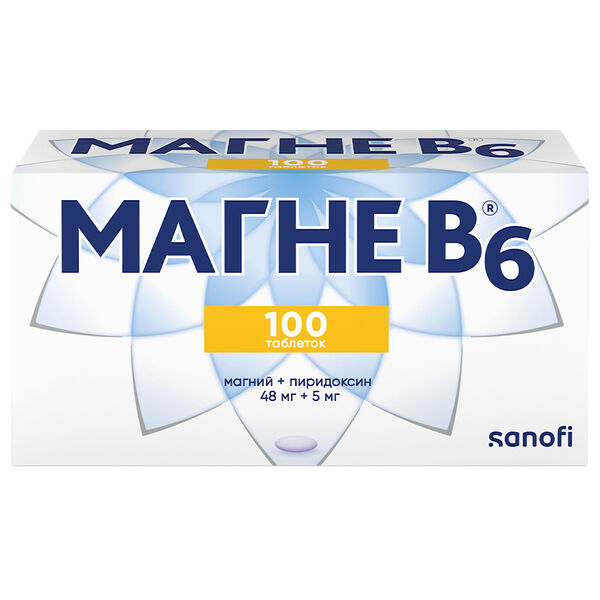 Магне B6 таблетки 100 шт