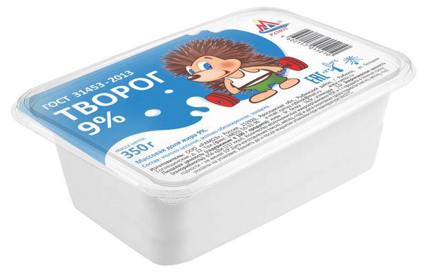 

Творог Рамоз 9% 350г