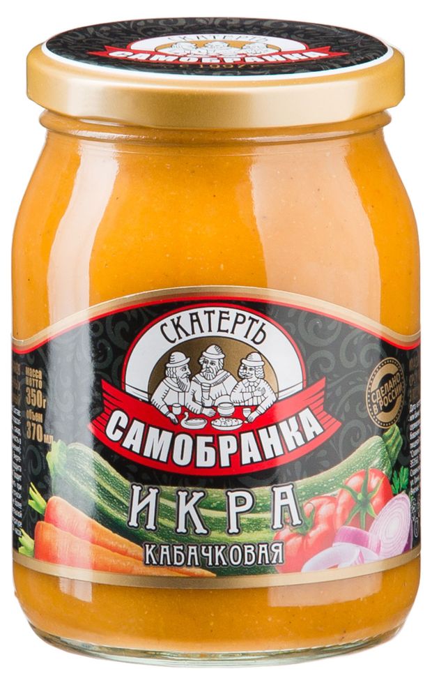 

Икра Скатерть-Самобранка кабачковая 370 г