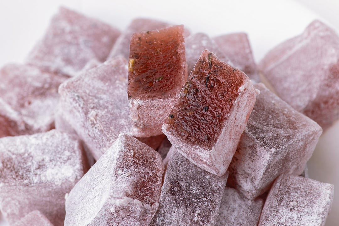 

Мармелад желейно-фруктовый из ягод малины с базиликом