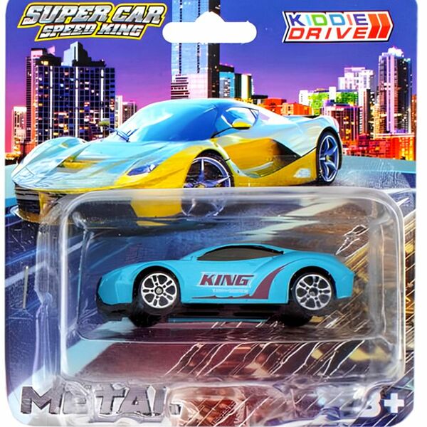 Игрушка Kiddie drive Легковой автомобиль из металла в ассортименте 1шт