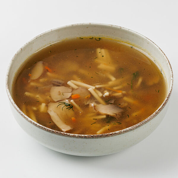 Суп Грибной с домашней лапшой