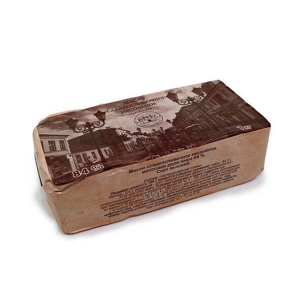 Масло Любимый Брест сладкосливочное несоленое 84,0% 1кг фольга аллюм Лунинецкий МЗ