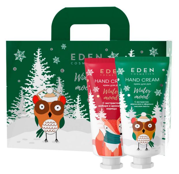 

Набор подарочный Eden winter mood крем для рук 2х50 мл