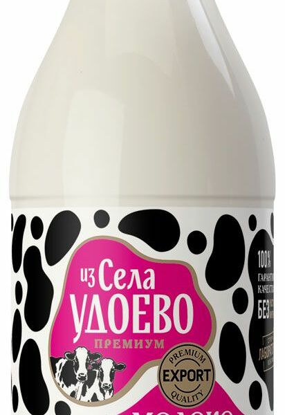 Молоко Из села Удоево пастеризованное 3.4-6%