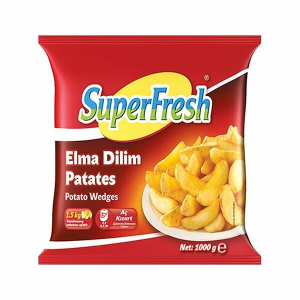 Картофельные дольки Super Fresh potato wedges