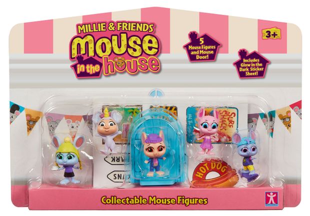 

Игровой набор «Милли и мышки» 5 в 1 в ассортименте 3+, Mouse in the House