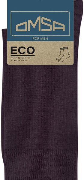 Носки мужские Omsa Eco 401 Colors гладь Mora Кофейный Размер 45-47