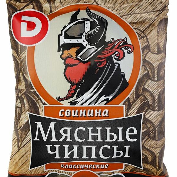 Чипсы мясные из свинины Дымов Классические 25 г