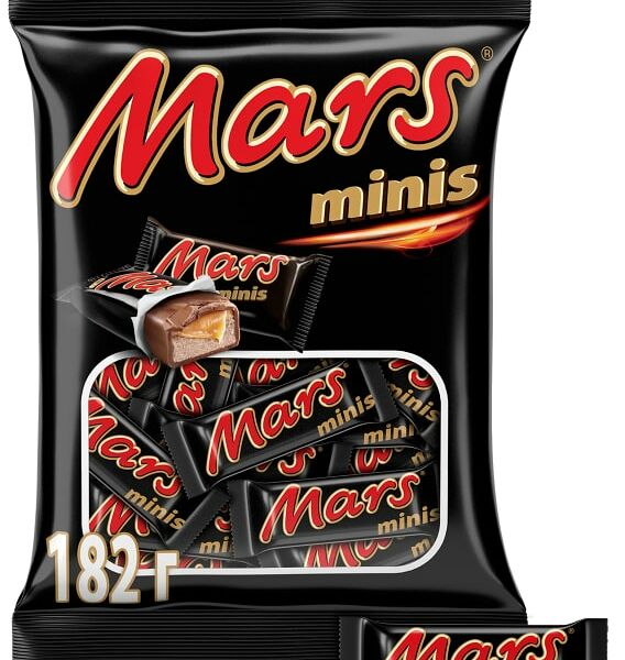 Шоколадный батончик Mars Minis 14шт*13г