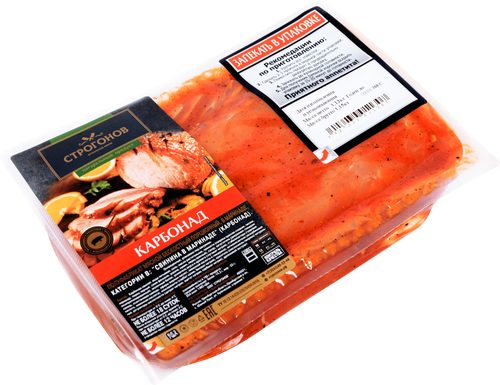 

Карбонад свиной СТРОГОНОВ в маринаде, весовой