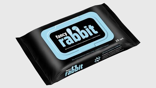 Влажные салфетки детские Fancy Rabbit 25шт, США
