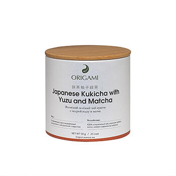 Чай зеленый Origami Tea Кукича с юдзу и матча