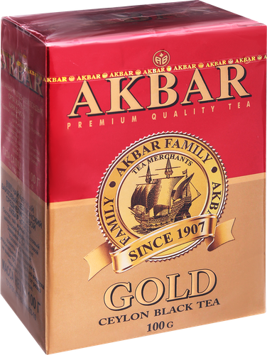 

Чай Akbar Gold чёрный листовой 100 г