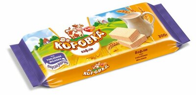 Вафли Коровка Рот Фронт топленое молоко 300 г