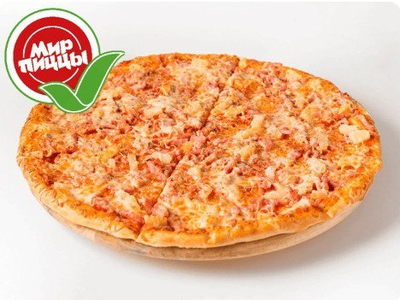 Пицца Гавайская Большая (37 см), photo — The World of Pizza (Nizhniy Novgorod, Verkhne-Pechyorskaya Street, 7Б)