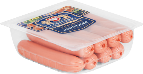 

Сосиски Омский бекон Молочные вареные 470 г