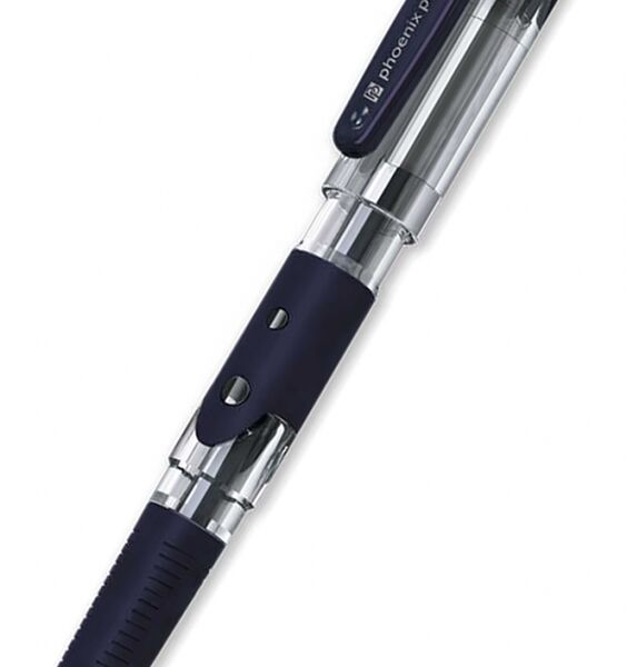 Ручка гелевая Феникс+ Черный гель