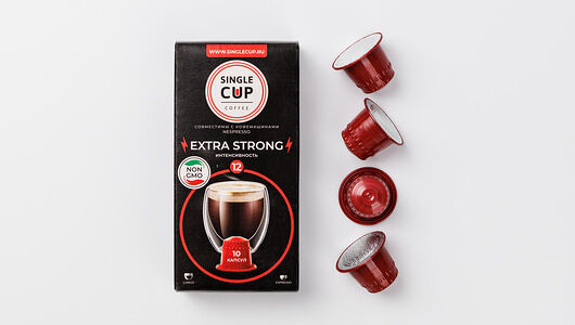 Кофе Extra Strong в капсулах, 10 штук