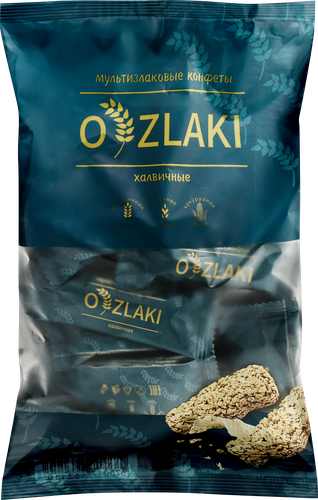 

Конфета мультизлаковая O'Zlaki Халвичная 175 г