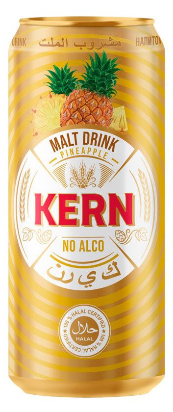 

Напиток Kern Халяль ананас газированный 450 мл