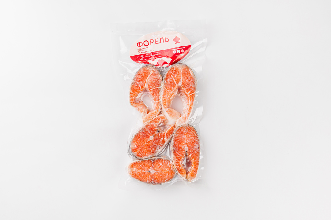 

Форель радужная стейк ВкусВилл замороженный 500 г