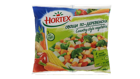 Смесь овощная Hortex Овощи по-деревенски замороженная