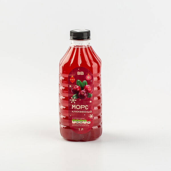 Морс клюквенный 1л