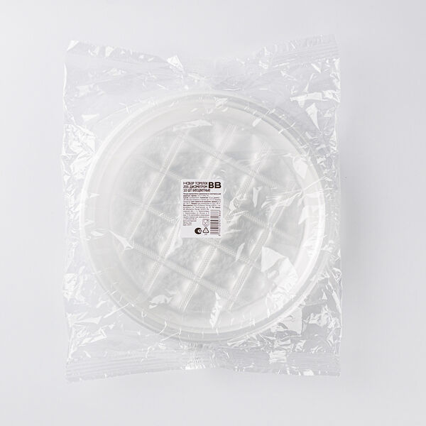 Набор тарелок 205 диаметр бесцветные