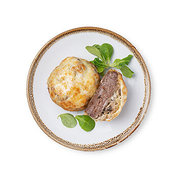 Котлеты По-Селянски с грибами и сыром