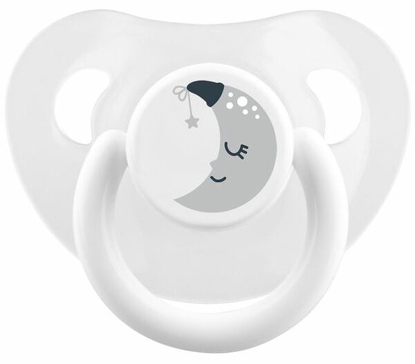 Соска-пустышка, скошенная форма соска Lubby, от 6 месяцев