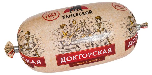 

Колбаса Докторская вареная п/а Каневской 500 г