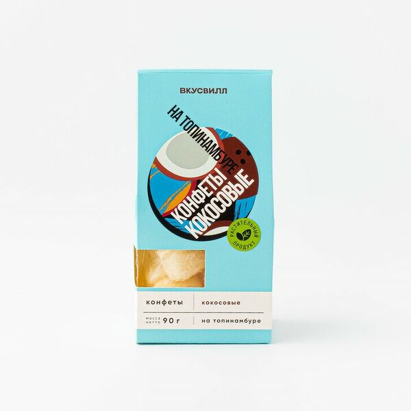 Конфеты кокосовые на топинамбуре
