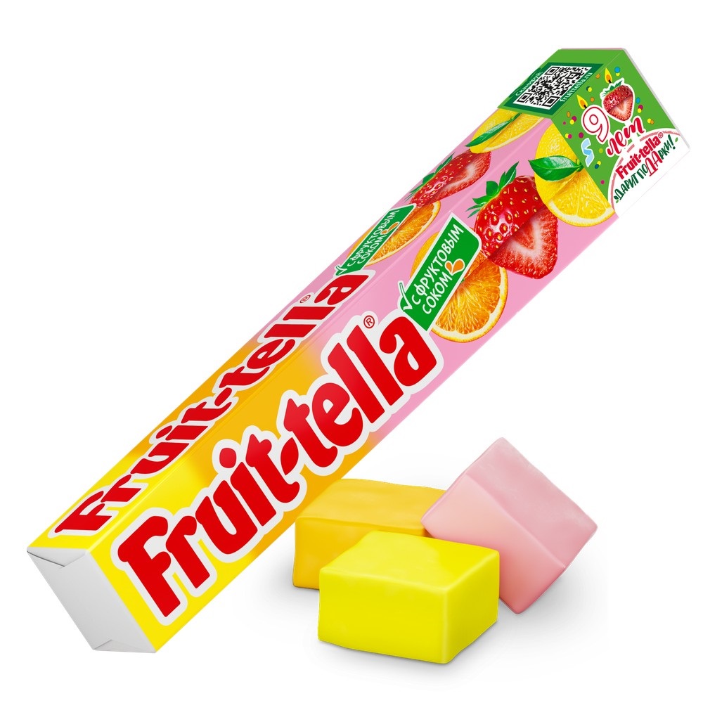 

Конфеты Fruittella Вкусы от природы жевательные Ассорти 41 г