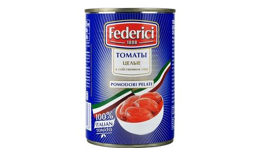 Томаты Federici целые в собственном соку