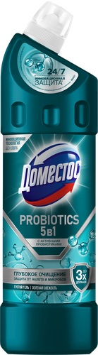 

Чистящее средство Domestos Зеленая свежесть с активными пробиотиками 750 мл
