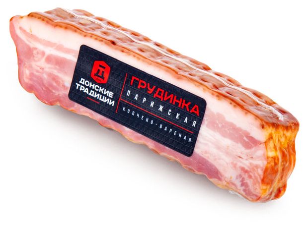 

Грудинка варено-копченая Донские традиции Парижская 300 г
