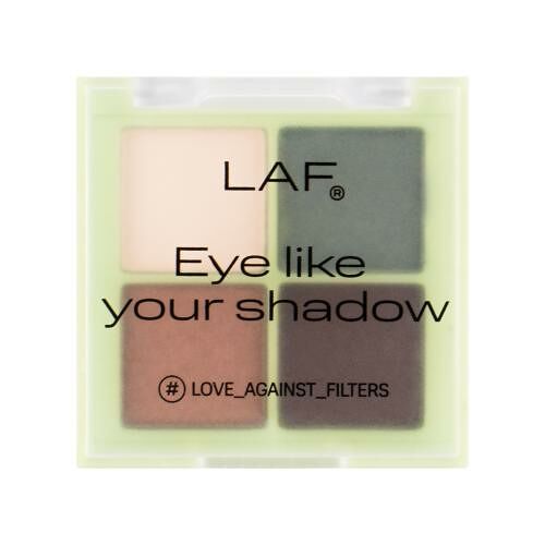 Палетка теней для век Laf 4 цвета тон 04 24 г