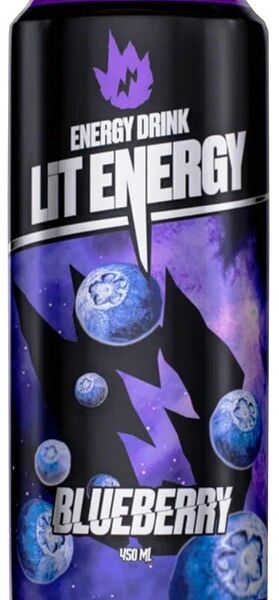 Напиток Lit Energy энергетический Черника 450мл