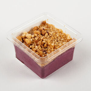 Мусс Черничный пай с сиропом топинамбура