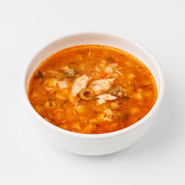 Солянка из семги и форели 300г