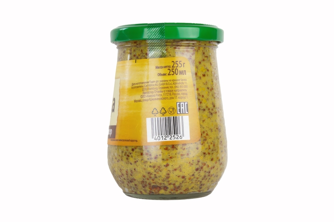 

Горчица Kuhne Ротиссер зернистая 250 г