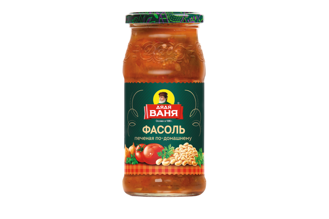 

Фасоль Дядя Ваня печеная по-домашнему 480 г